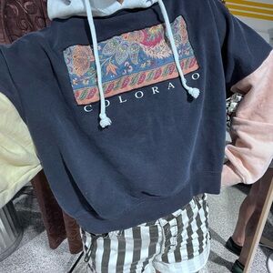 UPCYCLED Colorful Colorado Hoodie